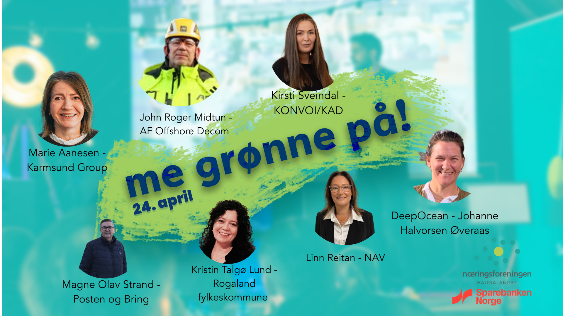 Me grønne på!